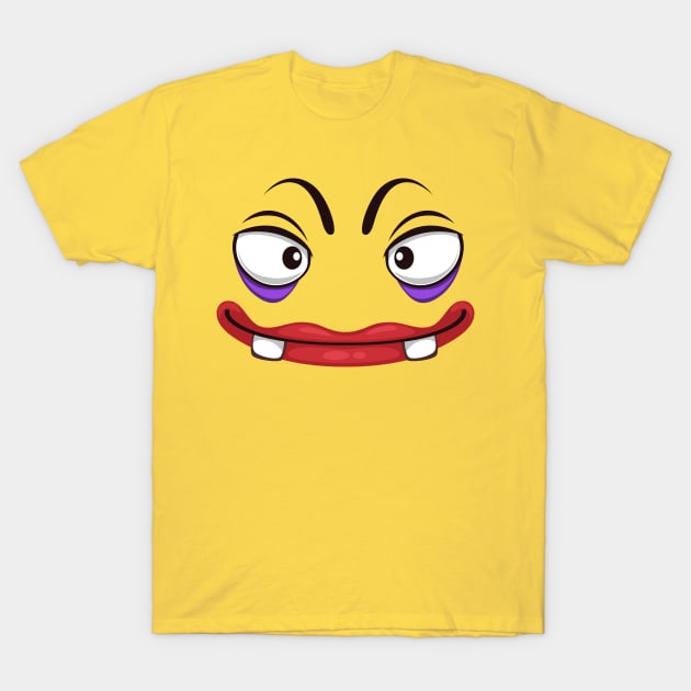 Weird monster face T-Shirt by Fun Planet